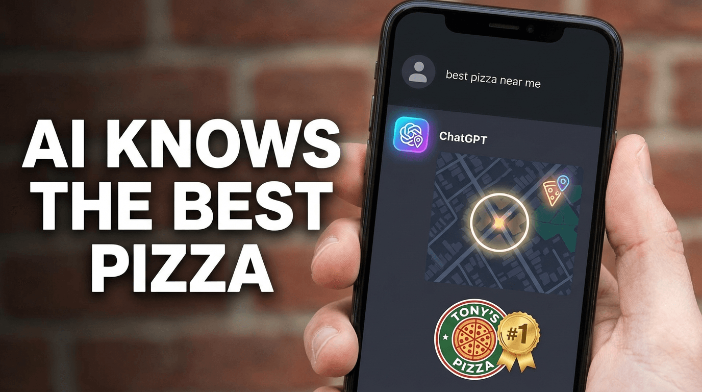 AI Search for Restaurants: Get Recommended When People Ask "Best Pizza Near Me"