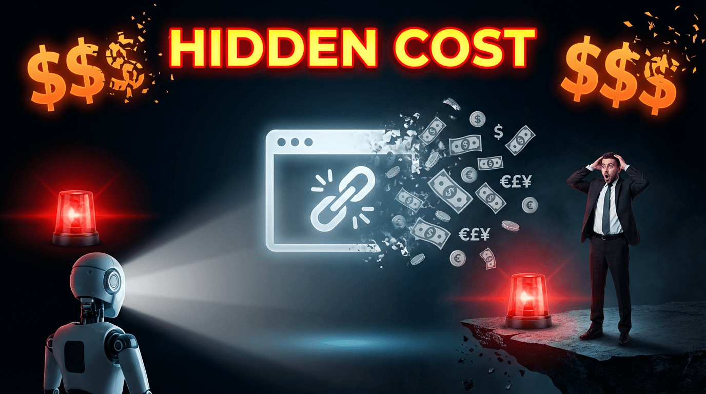 The Hidden Cost of Being Invisible to AI Search