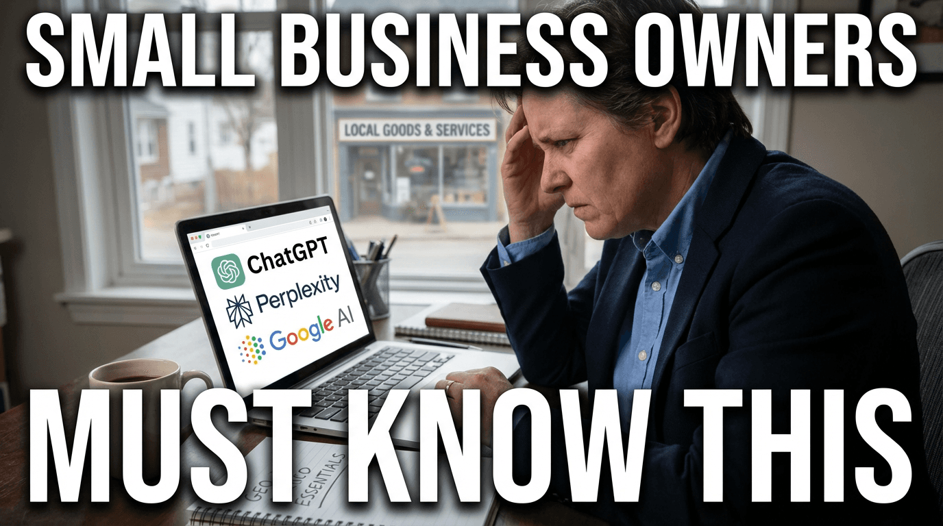 What Every Small Business Owner Needs to Know About GEO