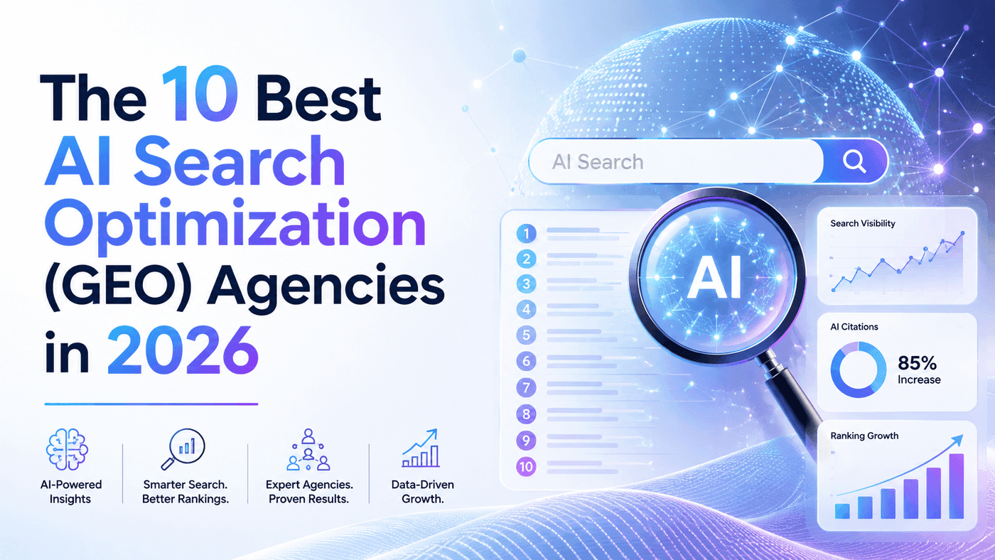The 10 Best AI Search Optimization (GEO) Agencies in 2026